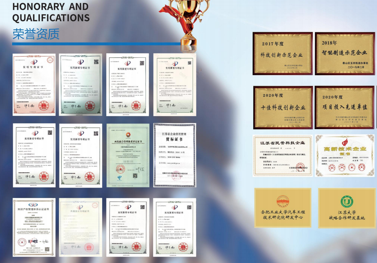 Honors of Tube cleaning equipment manufacturer