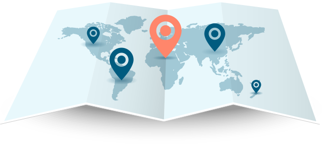 We recruit global agents